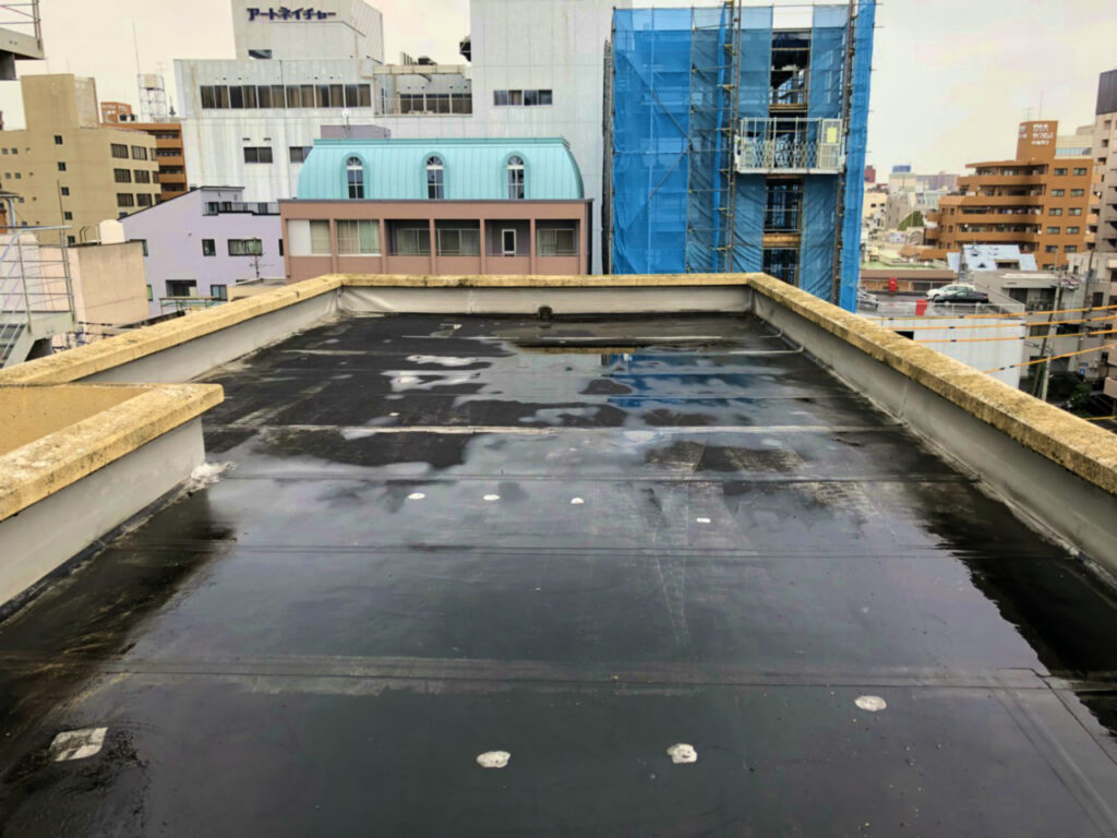 屋上防水工事前