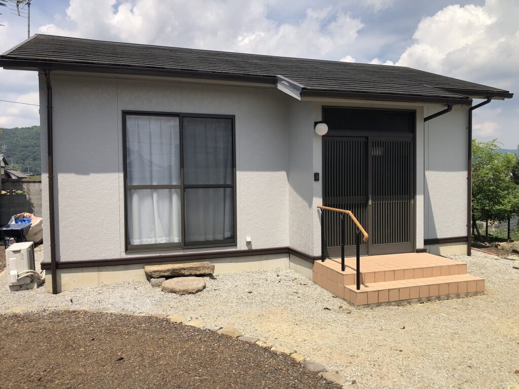 外壁塗装工事完了