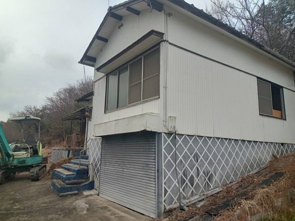 木造解体工事前