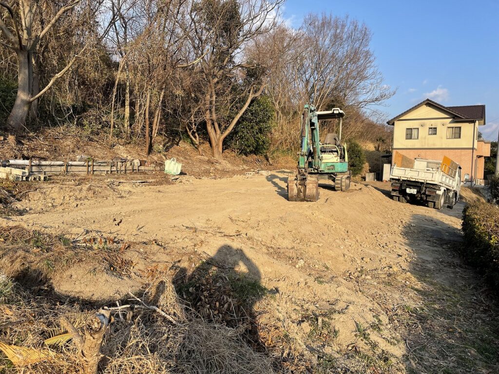 木造解体工事完了