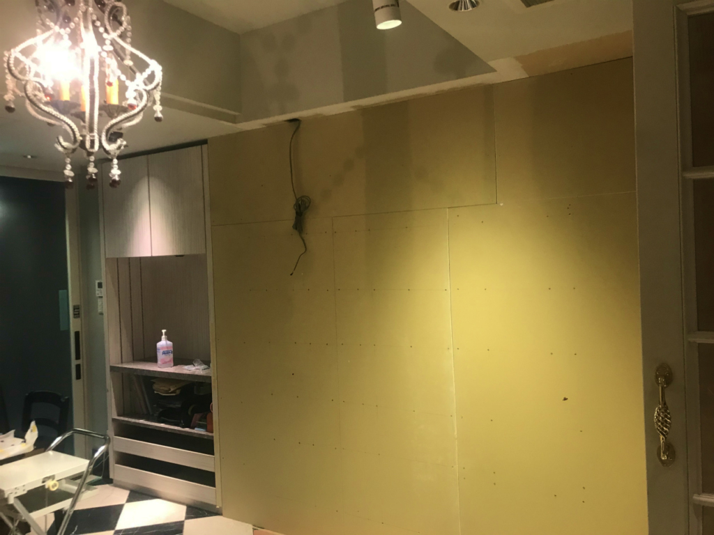 石膏ボード仕上がり