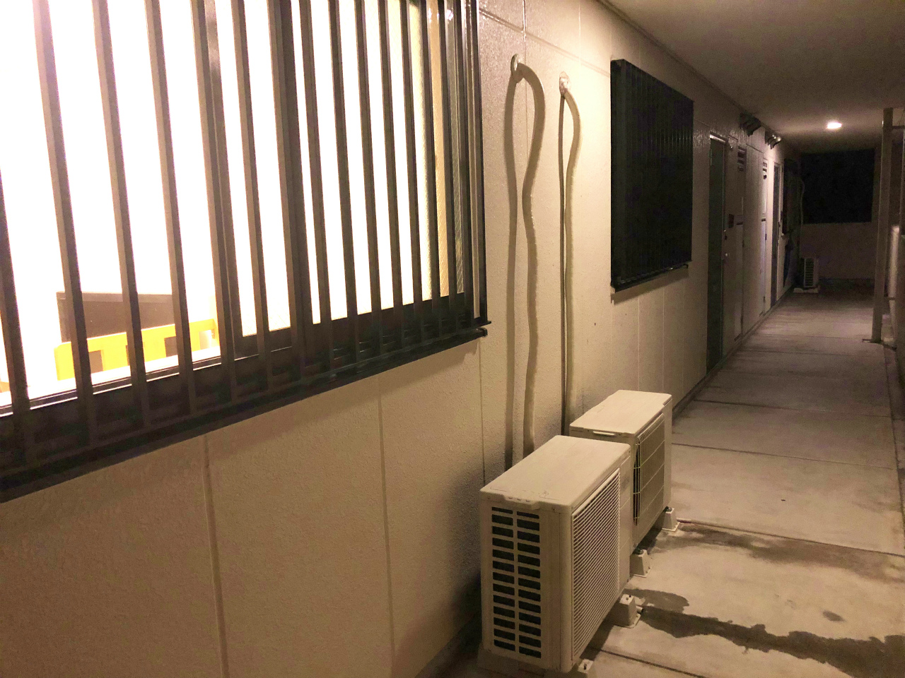 エアコン取り付け完了