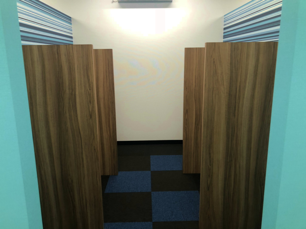 パーティション設置