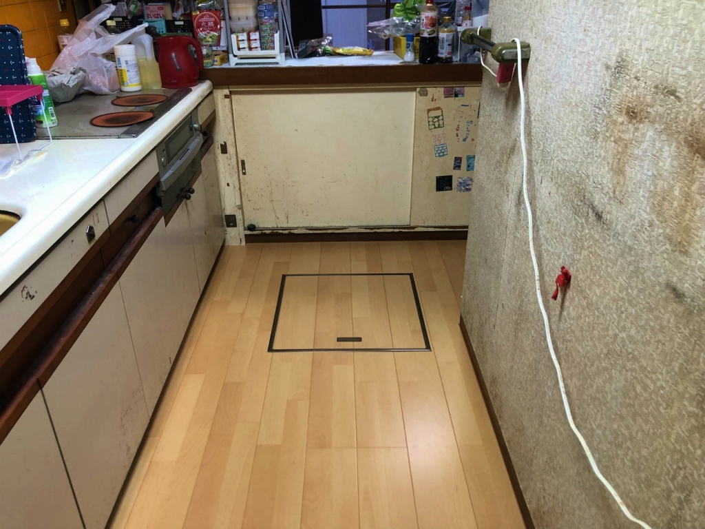 フローリングの増し張り完了