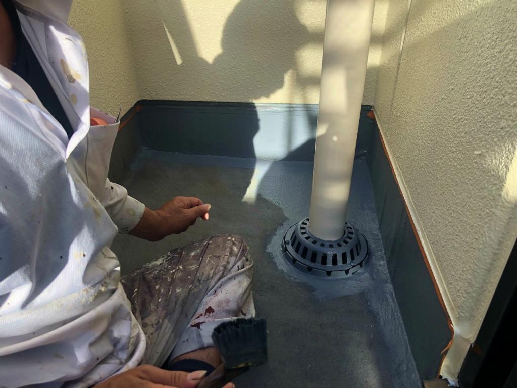 ベランダ防水工事