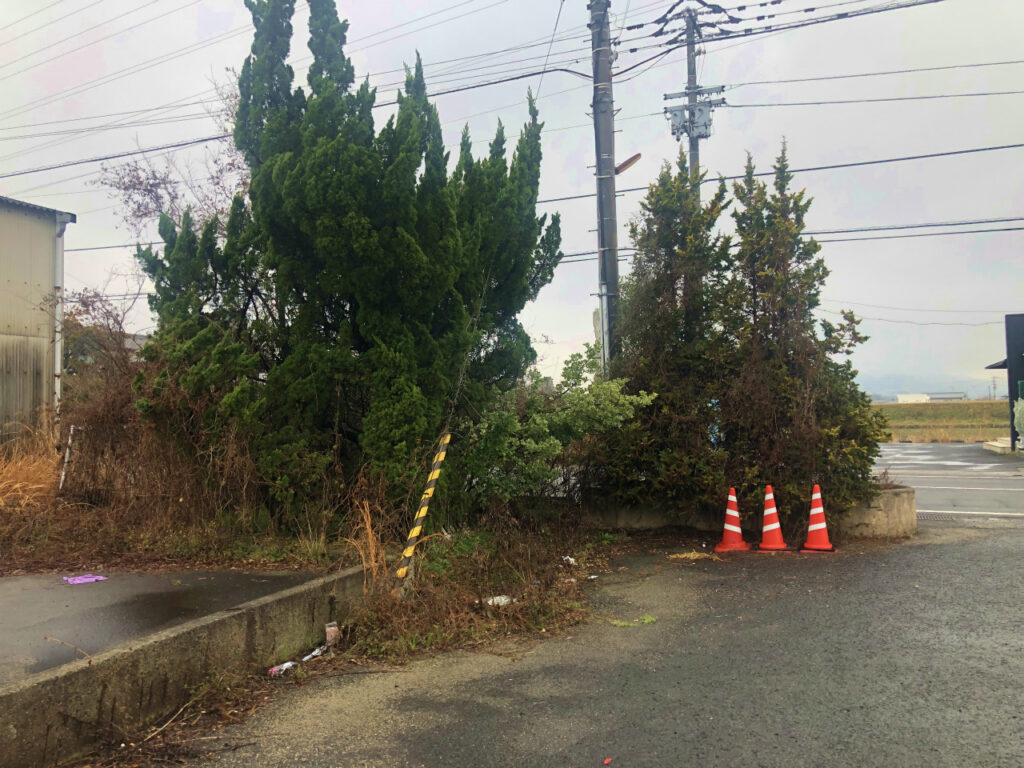 正面入り口　工事前