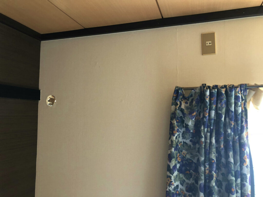 エアコン取付前