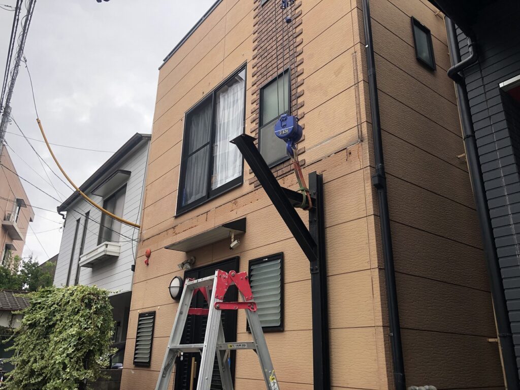 バルコニー撤去