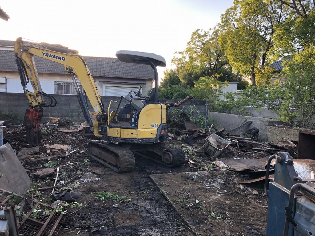 伐採・不用品除去