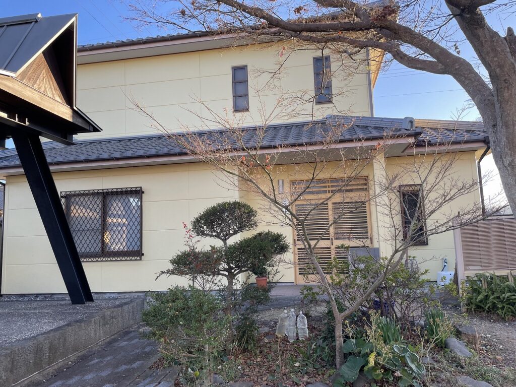 外壁塗装工事完了