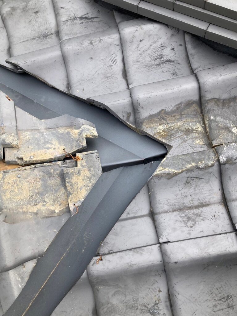 谷部分板金端部加工