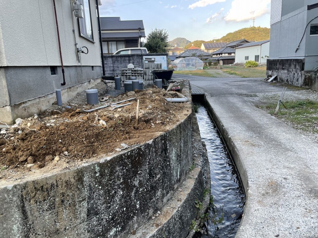 浄化槽設置前