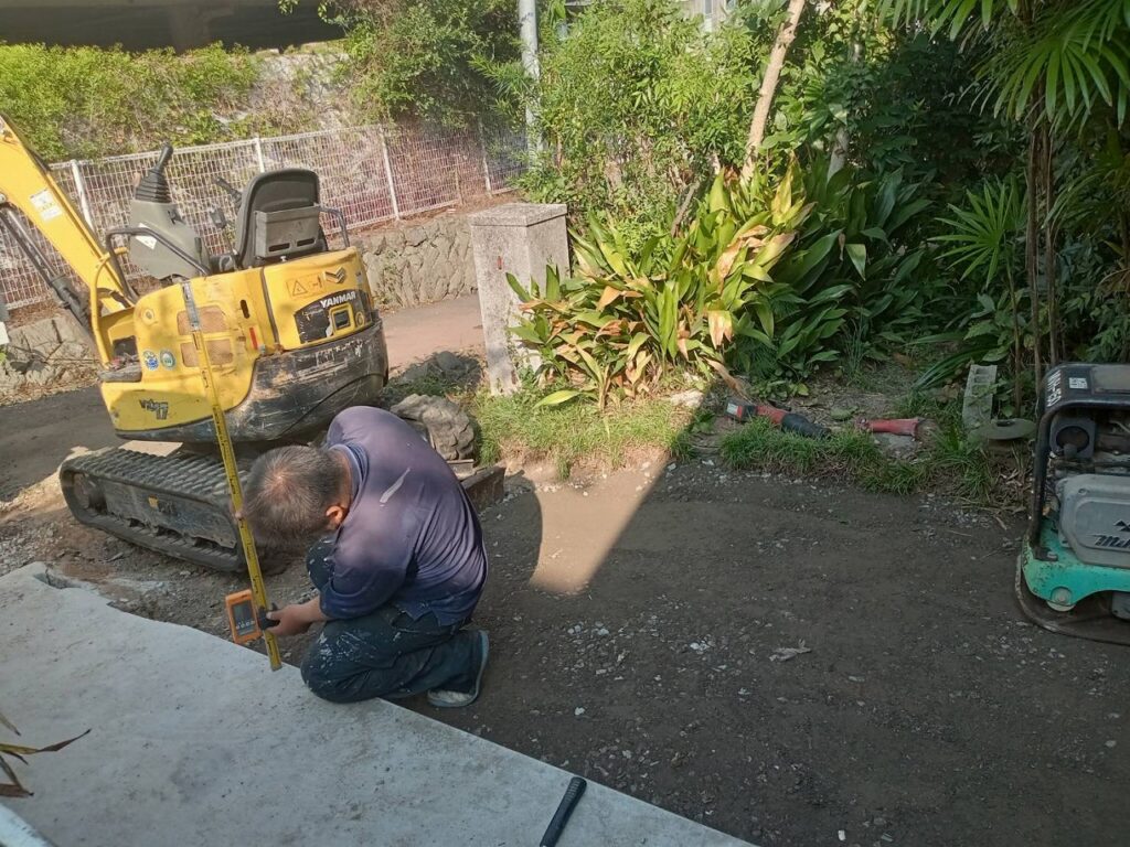 路床・路盤調整