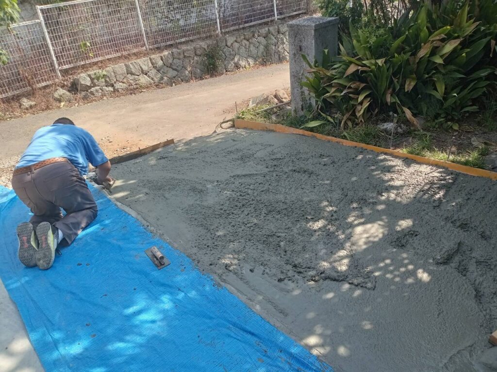 コンクリート打設