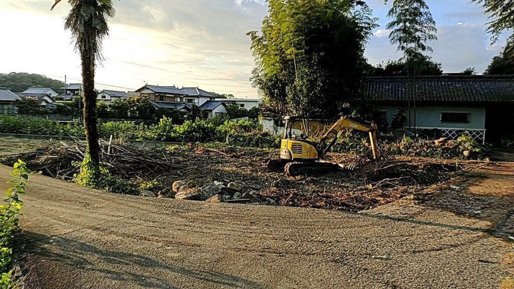 伐根(撤去)状況