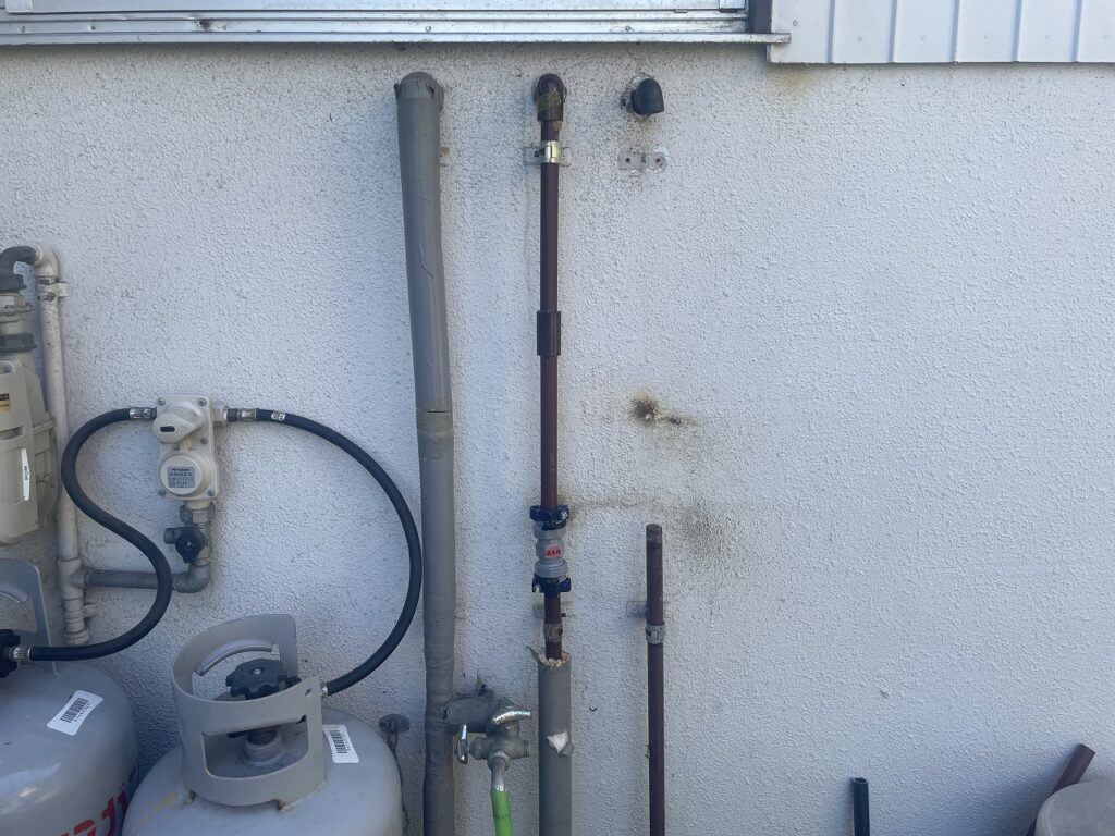 給水管の配管工事