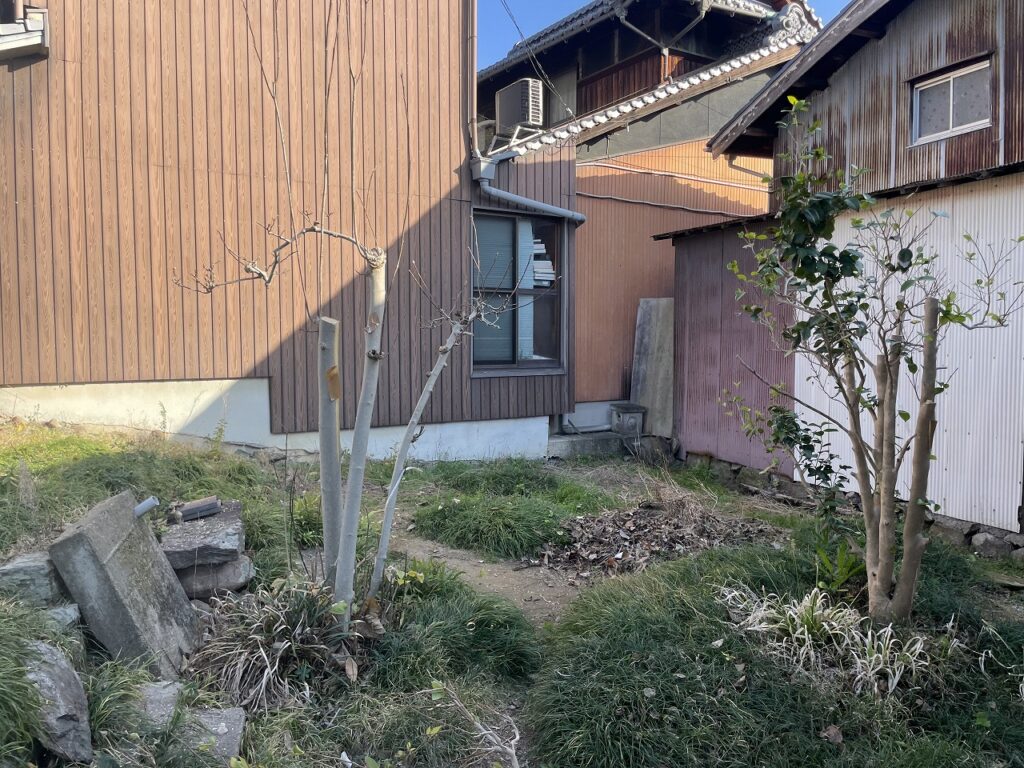 3日目西側北半分と北側の一部追加になった木の伐採