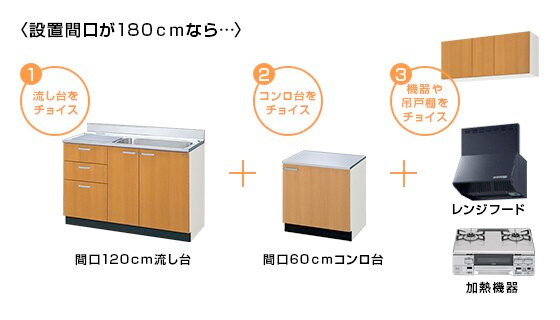 セクショナルキッチン