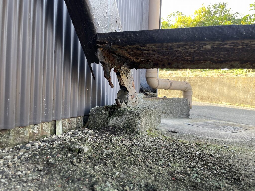 現地調査(階段部分)