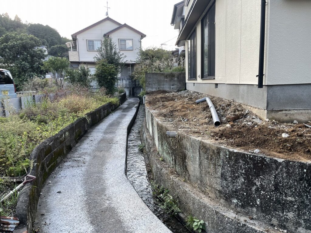 ブロック工事前