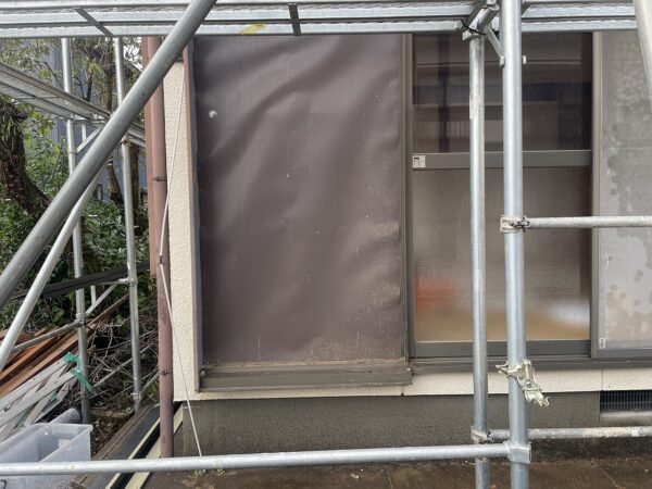 雨戸と戸袋撤去