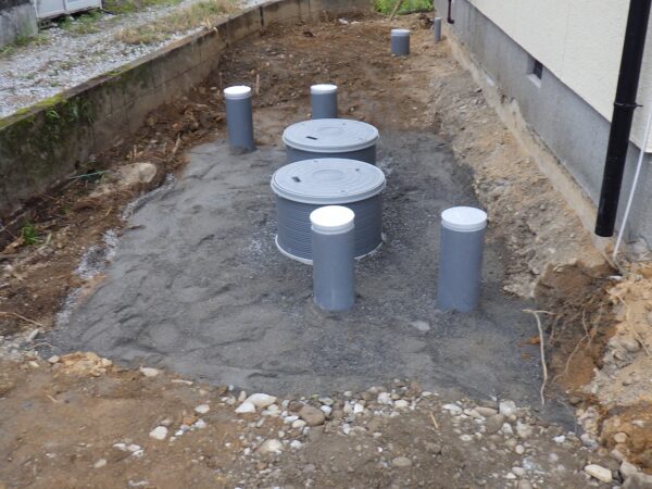 浄化槽工事完了