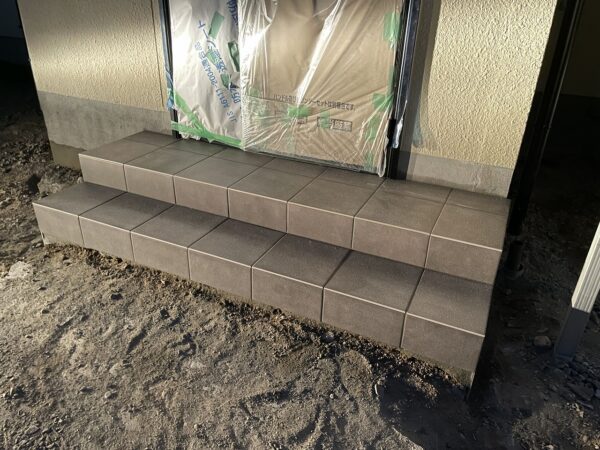 タイル張り完成