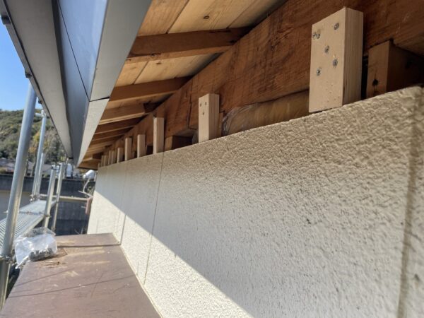 軒天内部の防水処理