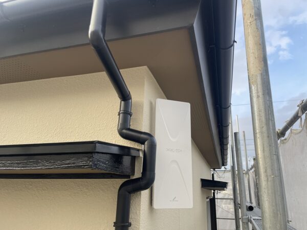 受信アンテナ取付