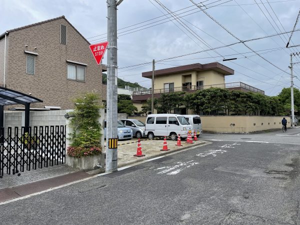 青空駐車場の工事完了