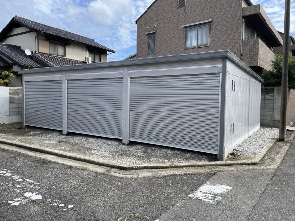 ガレージ建て込み完了