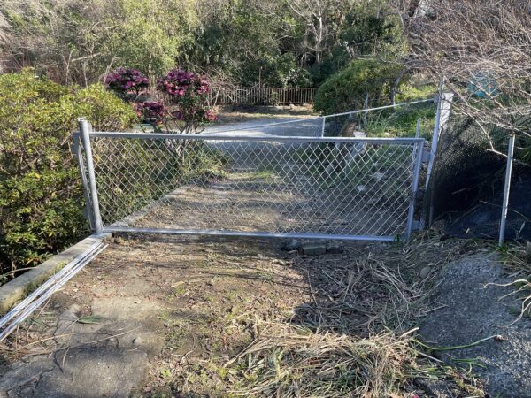 ゲート設置完了