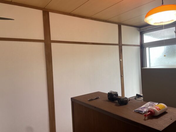 クロス張り状況