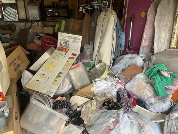 木造建屋不要品撤去