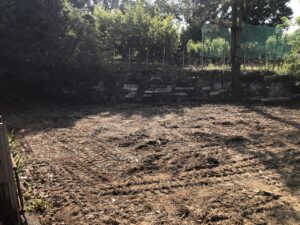 プレハブ解体工事完了