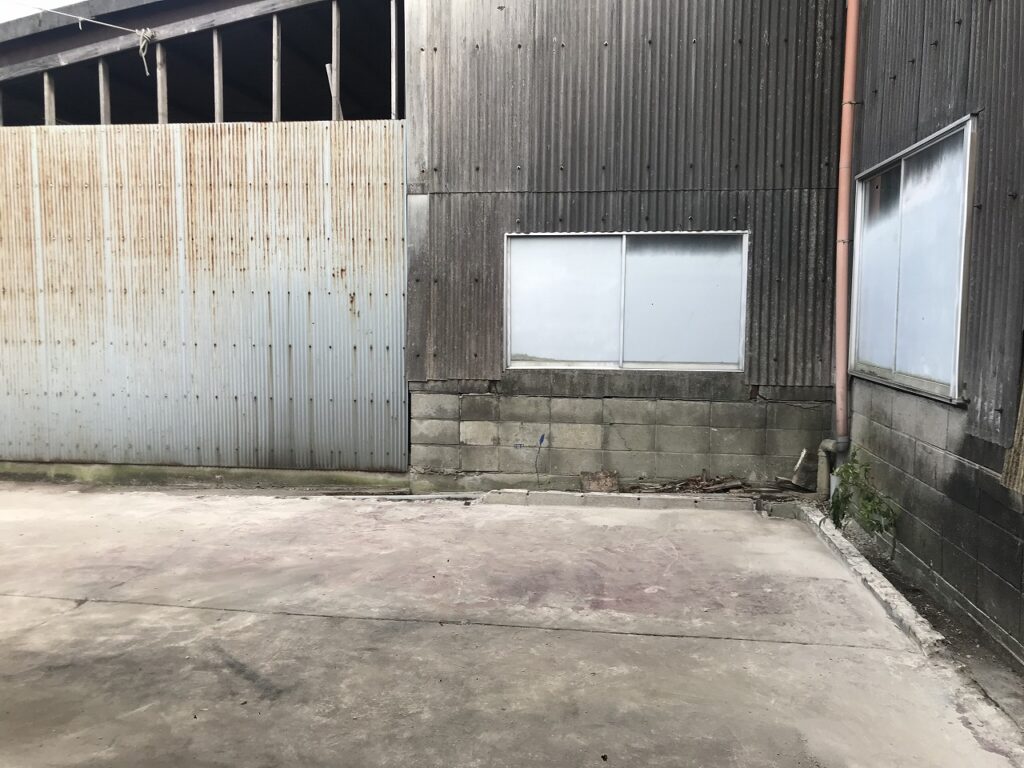 カーポート・ブロック塀撤去後