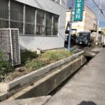 ブロック塀撤去完了