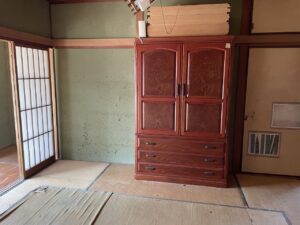 不用品処分完了後お引渡し