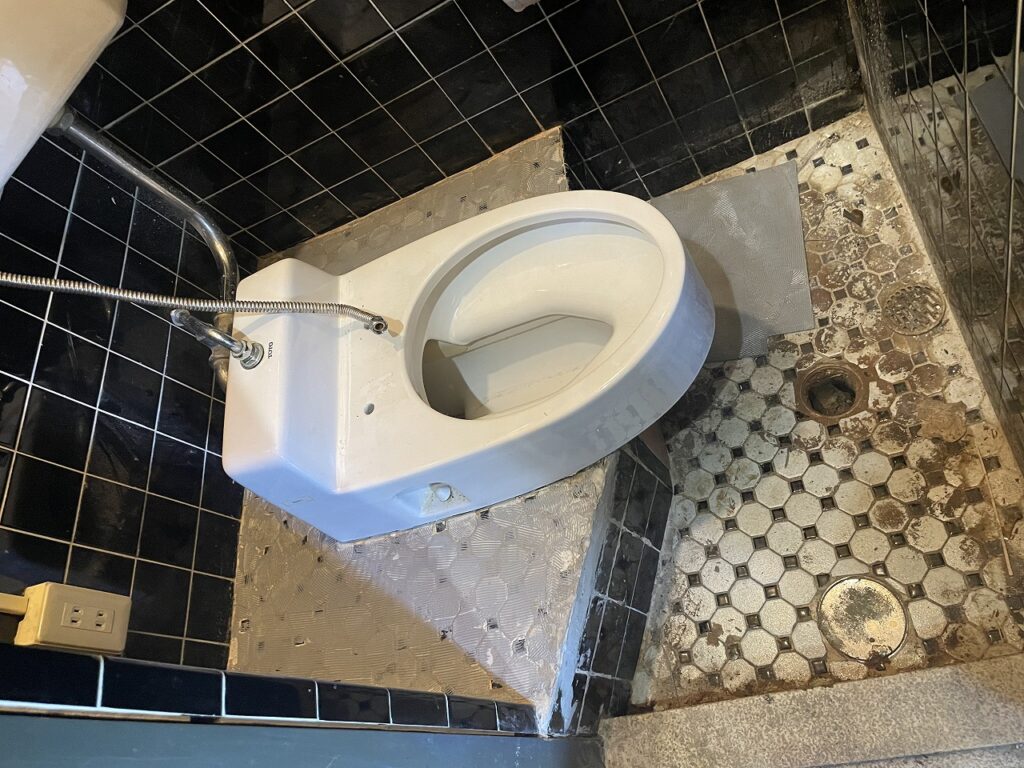 クッションフロア張り