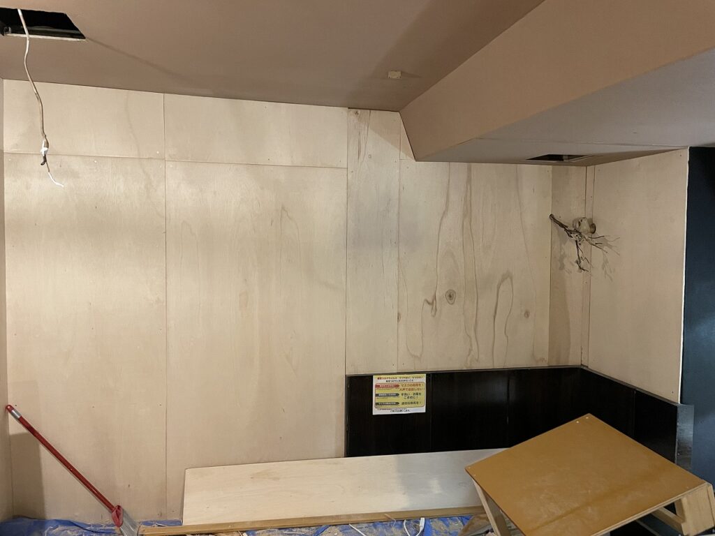 下地合板増し張り