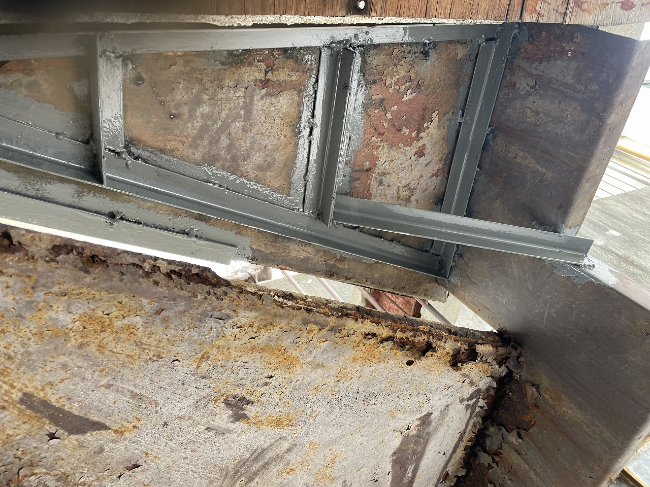 階段補修工事完了