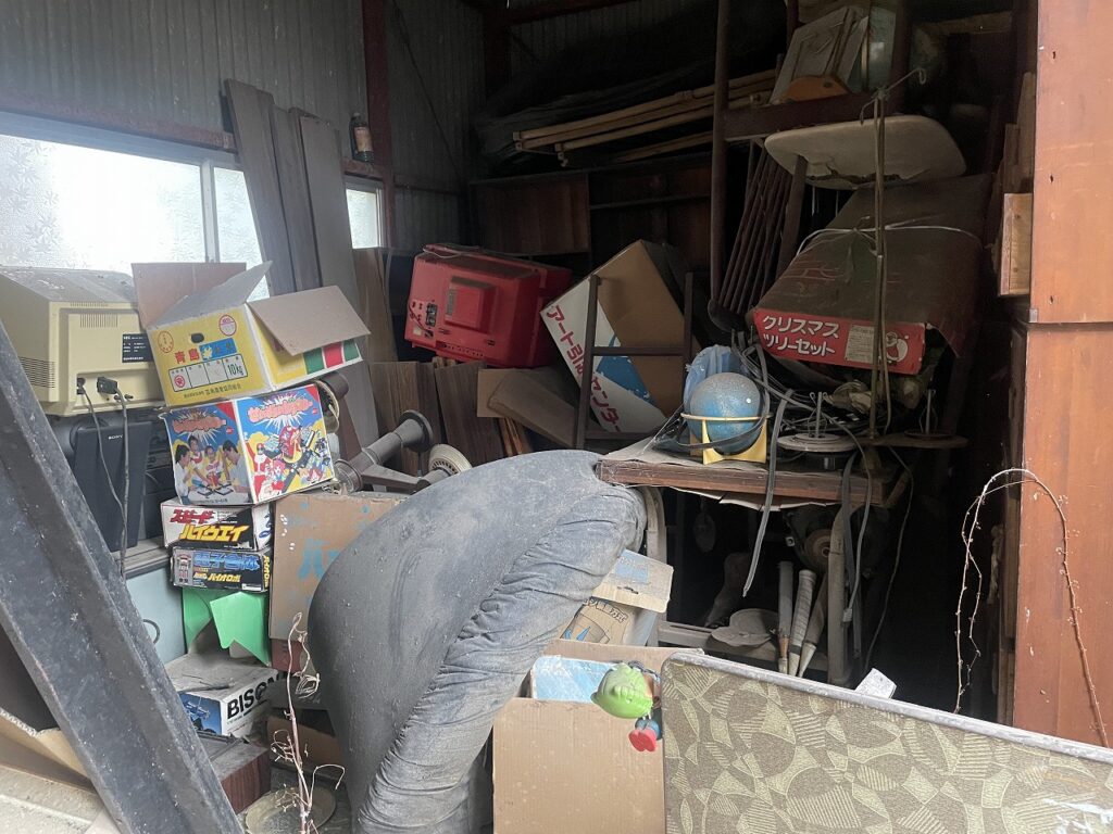 さぬき市 木造解体工事 不用品処分