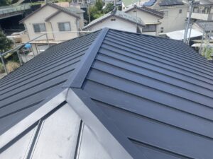 ガルバ屋根工事完了