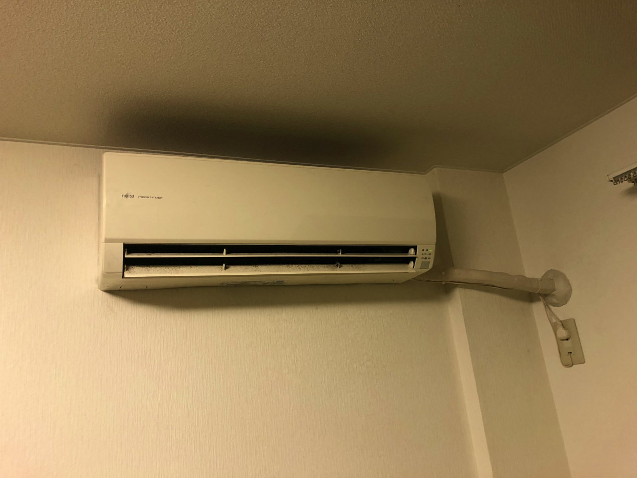 エアコン取り付け完了