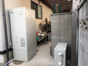 ネオキュート(温水器)工事完了