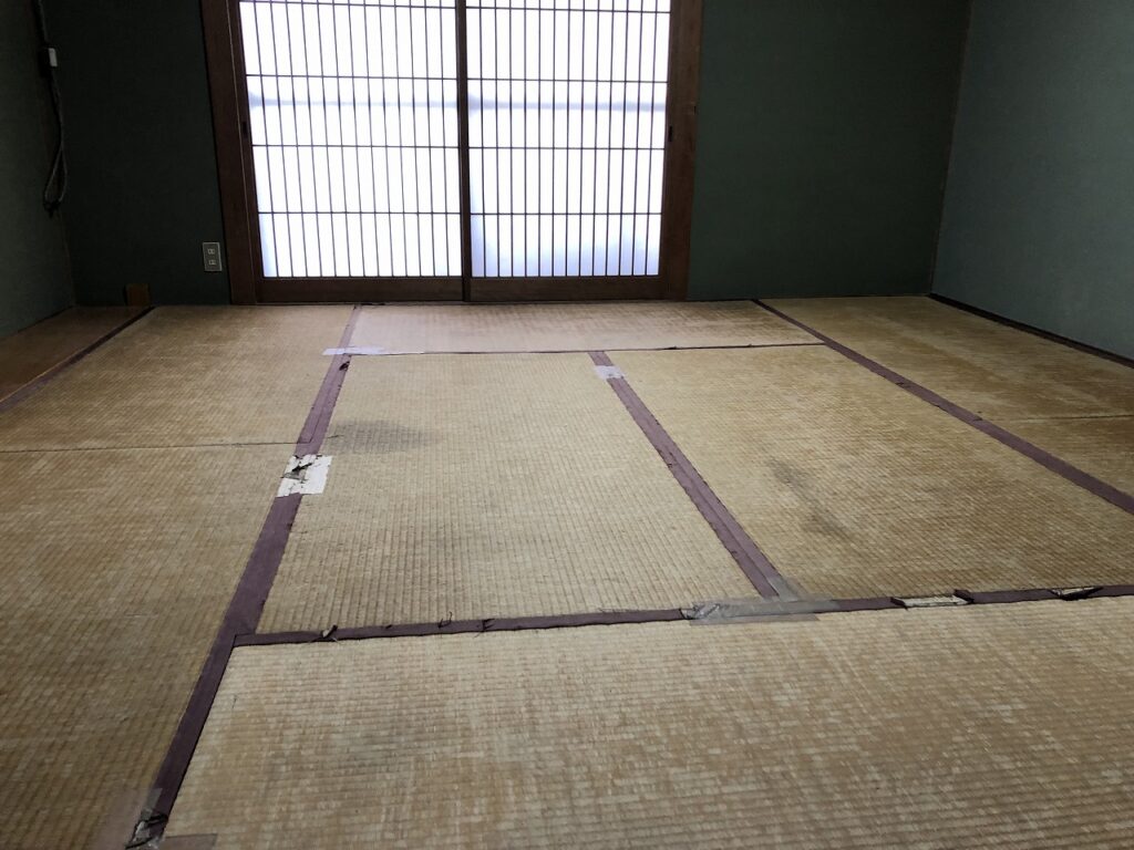 和室から洋室へ