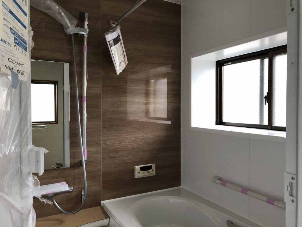 ユニットバス完成