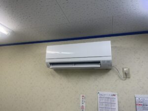 エアコン工事完了