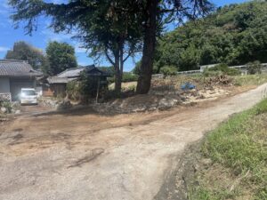 建屋正面東側工事完了