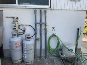 水道補修工事完了